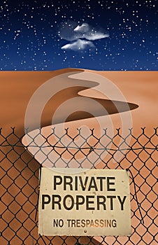 Desert Private Property