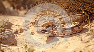 Desert python