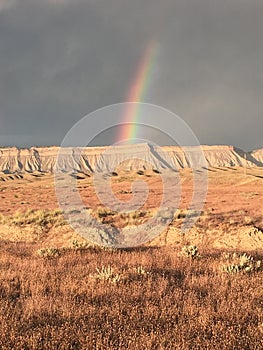 Desert Rainbow landscape