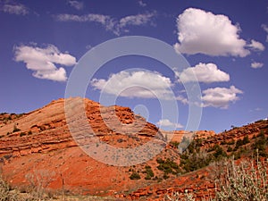 Desert Red Rocks