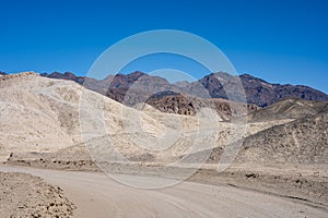 desert roads of the Death Valley desert