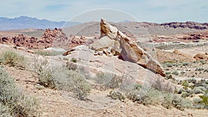 Desert Rock Formations, Valley of Fire State Park, Nevada, USA