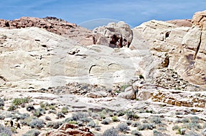 Desert Rock Formations, Valley of Fire State Park, Nevada, USA