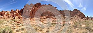 Desert Rock Formations, Valley of Fire State Park, Nevada, USA