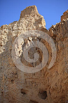 Desert Rock Mountain in Ein Gedi, Israel