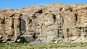 Desert rocks in Bolivian Altiplano, South America.