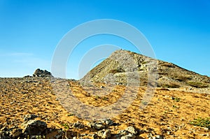 Desert and Rocky Hill