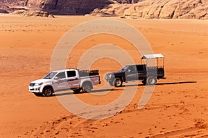 Desert safari cars