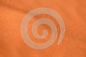 Desert sand dune orange texture background