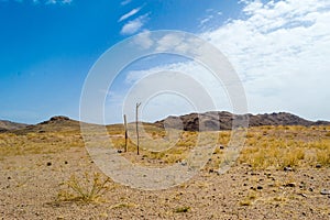 Desert in south Morocco