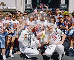 Desert Storm Victory Tickertape Parade