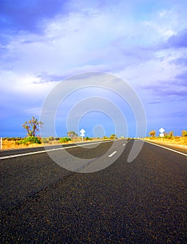 Desert Stormy Drive near Renmark