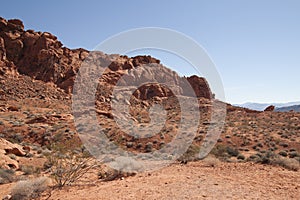 Desert of Valley of Fire, Nevada