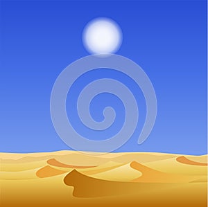 Desert vector