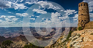Desert view watchtower Grand Canyon