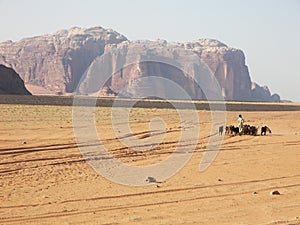 Desert Wadi Rum, Jordan photo