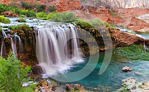 Desert waterfalls photo