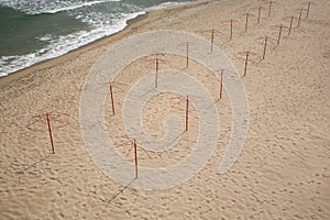 Deserted beach photo