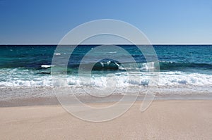 Deserted beach