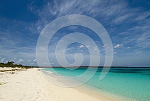 A deserted beach, Dominican Republic