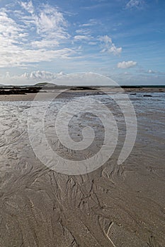 A Deserted Beach on the Hebridean Island of Eriskay