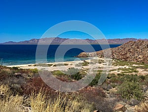 Deserted Beach on the Sea of Cortez near Mulege, Mexico