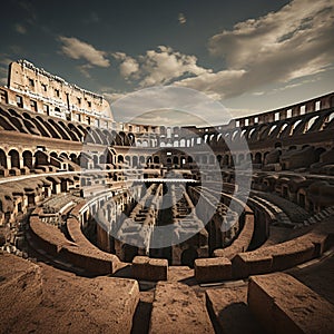 Deserted Colosseums: Capturing the Grandeur and Mystique of Ancient Times