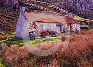 Abandoned croft, Drumbeg, Scotland