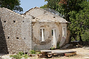 Deserted house in Corfu