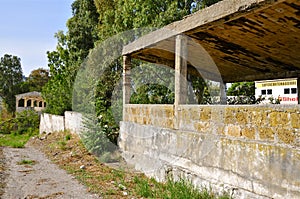 Deserted Racing Complex Grandstand, Floriopolis, Cerda, Sicily