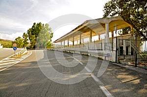 Deserted Racing Complex Grandstand, Floriopolis, Cerda, Sicily