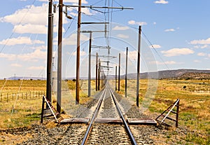 Deserted Railroad Tracks