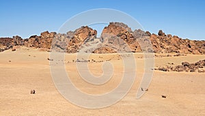 Desertic landscape photo