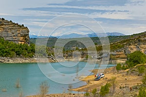 Desfiladero Mont rebei , catalunia , spain