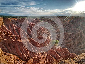 Desierto de la tatacoa, Huila. Colombia photo