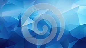 design abstract blue polygon background