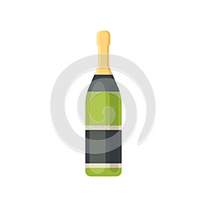 Design alcohol bottle vector illustration in cartoon style