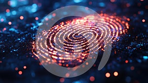 design animating fingerprint