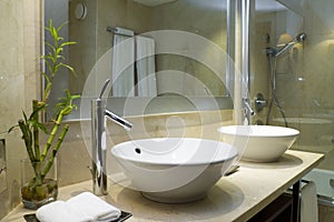 Design of a bathroom