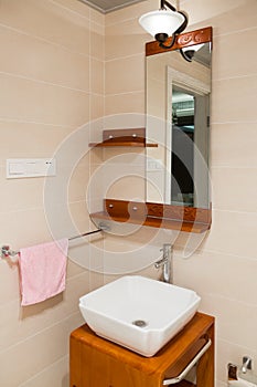 Design of a bathroom