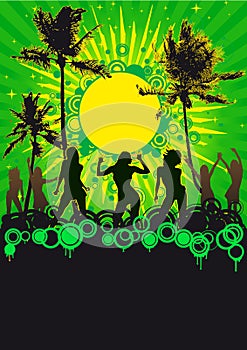 Summer Retro Beach Party