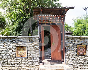 The design of bhutan gateway