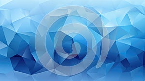 design blue polygon background