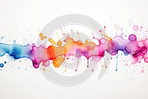 Design bright splatter background abstract stain background paint art watercolor illustration brush