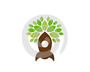 Launch Tree Logo Icon Design