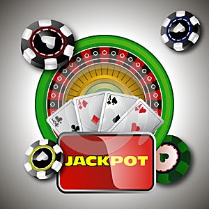 Design and casino jackpot