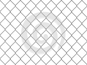 Design with chain link fence