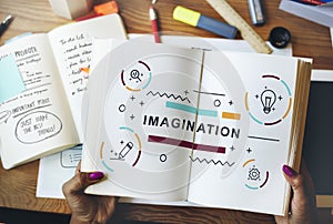 Design Creative Imagination Ideas Graphic Concept