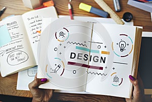 Design Creative Imagination Ideas Graphic Concept