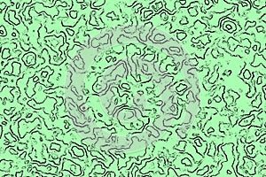 Design cute green abstract freaky digital graphics background or texture illustration